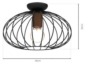 Plafoniera MERIDIANO 1xE27/60W/230V
