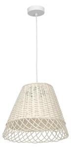 Lampadario su corda VIMINI 1xE27/40W/230V rattan