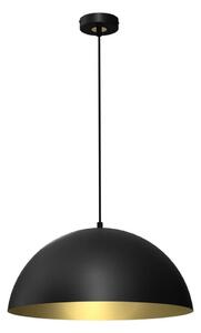 Lampadario su corda BETA 1xE27/60W/230V d. 45 cm nero