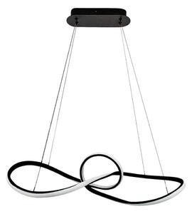 Lampadario LED a sospensione con filo MARCO LED/42W/230V nero