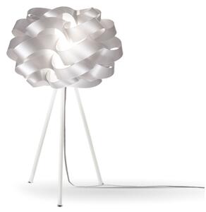 Lampada Da Scrivania Moderna Cloud Polilux ® Argento E Metallo 1 Luce E27