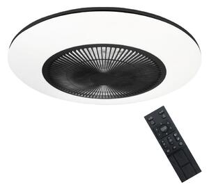 Brilagi - Luce LED dimmerabile con ventola AURA LED/38W/230V nero + tc