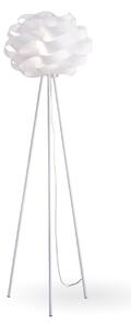 Piantana Moderna 3 Piedi Cloud Polilux ® Bianco E Metallo 1 Luce E27
