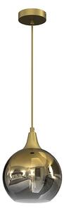 Lampadario a sospensione con filo MONTE 1xE27/60W/230V d. 20 cm oro