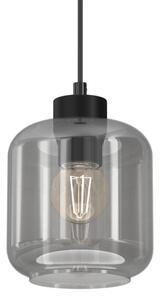 Lampadario a sospensione con filo SOMBRA 1xE27/60W/230V grigio