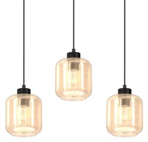 Lampadario a sospensione con filo SOMBRA 3xE27/60W/230V beige