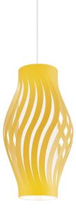Sospensione Moderna Helios Polilux ® Ocra Pastello 1 Luce E27