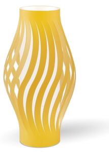 Lampada Da Scrivania Moderna Helios Polilux ® Ocra Pastello 1 Luce E14