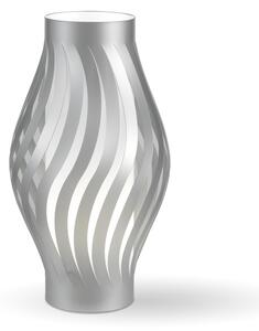 Lampada Da Scrivania-Ufficio Moderna Helios Polilux ® Argento 1 Luce E14