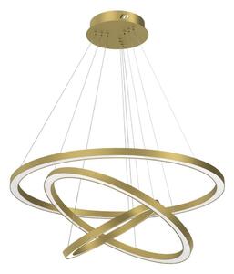 Lampadario LED a sospensione con filo GALAXIA LED/85W/230V oro