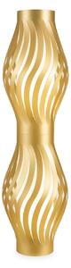 Piantana Moderna Helios Polilux ® New Gold 2 Luci E27 H123Cm