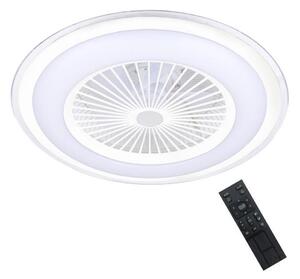 Brilagi - Luce LED dimmerabile con ventola RONDA LED/48W/230V bianco + tc