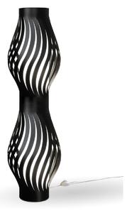Piantana Moderna Helios Polilux ® Nero 2 Luci E27 H123Cm