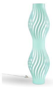 Piantana Moderna Helios Polilux ® Verde Pastello 2 Luci E27 H123Cm