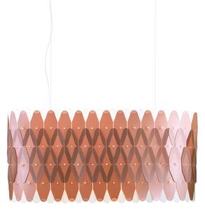 Lampadario Moderno Amanda Polilux ® Rame E Metallo Cromo 6 Luci E27