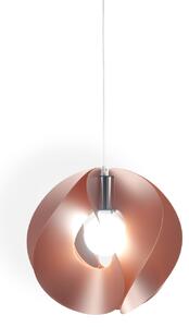 Sospensione Moderna Atom Polilux ® Rame E Metallo Cromo 1 Luce E27