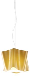 Sospensione Moderna Folio Polilux ® New Gold E Metallo Cromo 1 Luce E27