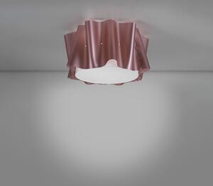 Plafoniera Moderna Folio Polilux ® Pink Metal 1 Luce E27