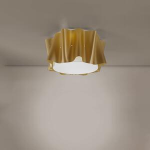 Plafoniera Moderna Folio Polilux ® New Gold 1 Luce E27