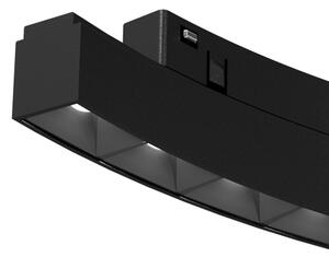 Luce LED per sistema ferroviario MAGNETIC TRACK LED/6W/48V 4000K nero