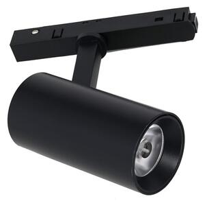 Faretto LED per binario MAGNETIC TRACK LED/10W/48V nero