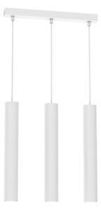 Lampadario a sospensione con filo HUDSON 3xGU10/8W/230V bianco