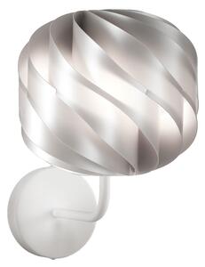 Applique Moderna Globe Polilux ® Argento E Metallo 1 Luce E27