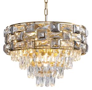 Lampadario a catena LUXURIA 9xE14/40W/230V oro