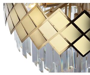 Lampadario su palo CARISMA 9xE14/40W/230V oro