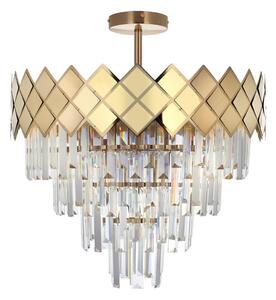 Lampadario su palo CARISMA 9xE14/40W/230V oro