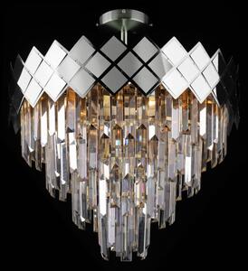 Lampadario su palo CARISMA 9xE14/40W/230V cromo opaco