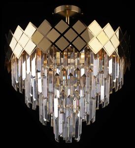 Lampadario su palo CARISMA 9xE14/40W/230V oro