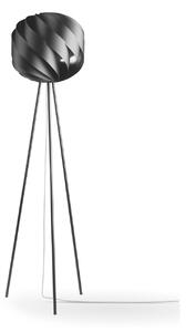 Piantana Moderna 3 Piedi Globe Polilux ® Nero E Metallo 1 Luce E27