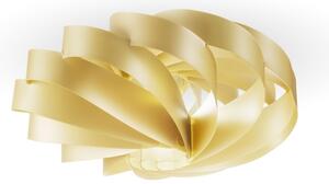 Plafoniera Moderna Flat Polilux ® New Gold 1 Luce E27