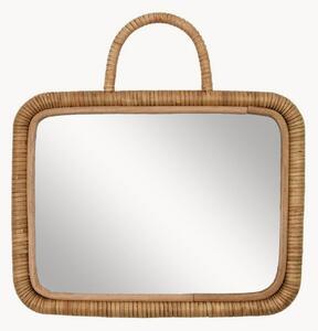 Specchio da parete in rattan Baki
