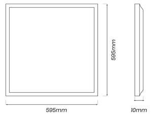Pannello LED LED/40W/230V 4000K 60x60 cm