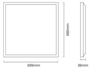 LED Pannello LED/40W/230V 4000K 60x60 cm