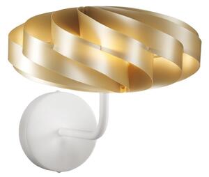 Applique Moderna Flat Polilux ® New Gold E Metallo 1 Luce E14