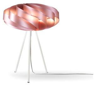 Lampada Da Scrivania Moderna Flat Polilux ® Pink Metal E Metallo 1 Luce E27