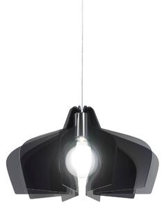 Sospensione Moderna Space Collection Polilux ® Fumè 1 Luce E27 D50Cm