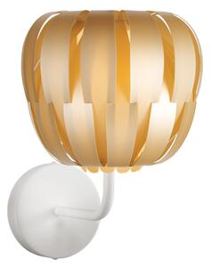 Applique Moderna Queen Polilux ® New Gold E Metallo 1 Luce E27