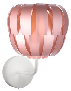 Applique Moderna Queen Polilux ® Pink Metal E Metallo 1 Luce E27