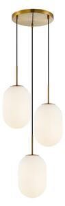 Lampadario a sospensione con filo ALIAS 3xE14/40W/230V oro