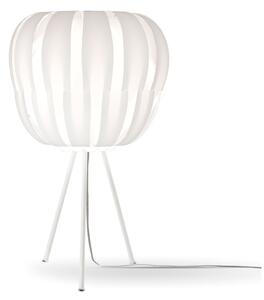 Lampada Da Scrivania 3 Piedi Moderna Queen Polilux ® Bianco E Metallo 1 Luce E27