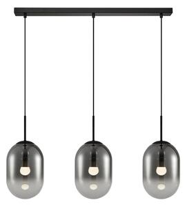 Lampadario a sospensione con filo ALIAS 3xE14/40W/230V nero/grigio