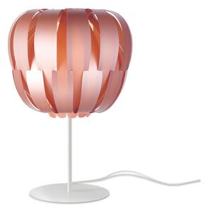Lampada Da Scrivania Moderna Queen Polilux ® Pink Metal E Metallo 1 Luce E14