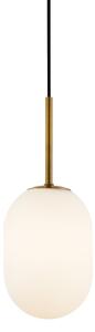 Lampadario a sospensione con filo ALIAS 1xG9/8W/230V diametro 12 cm oro