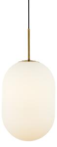 Lampadario a sospensione con filo ALIAS 1xE14/40W/230V diametro 24 cm oro