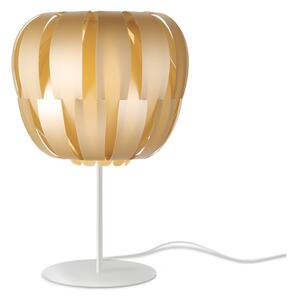Lampada Da Scrivania Moderna Queen Polilux ® New Gold E Metallo 1 Luce E14