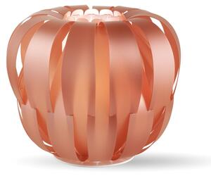 Lampada Da Scrivania Moderna Queen Polilux ® Rame E Metallo Bianco 1 Luce E14